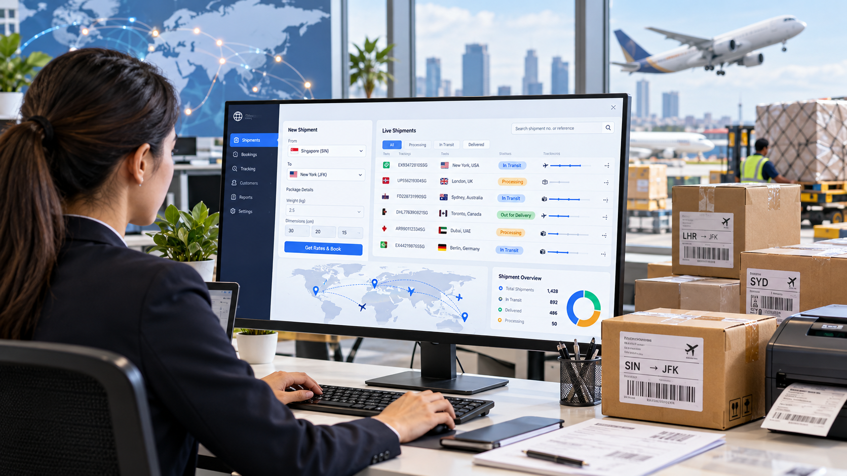 Courier Management Software