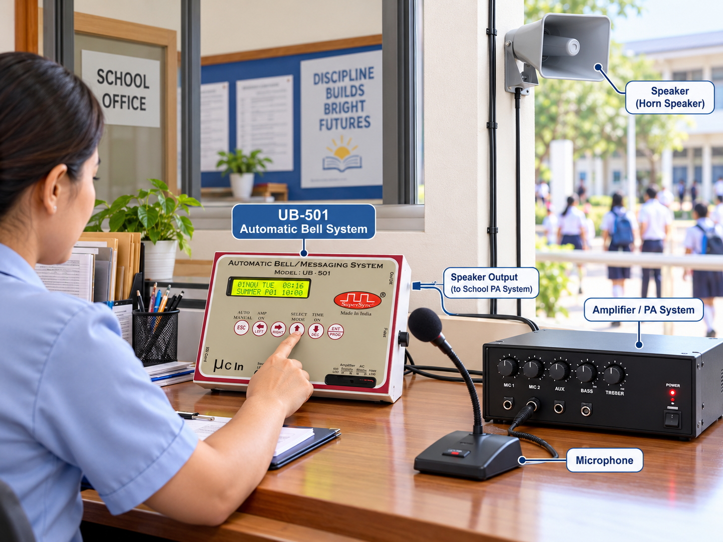 Digital School Bell Timer