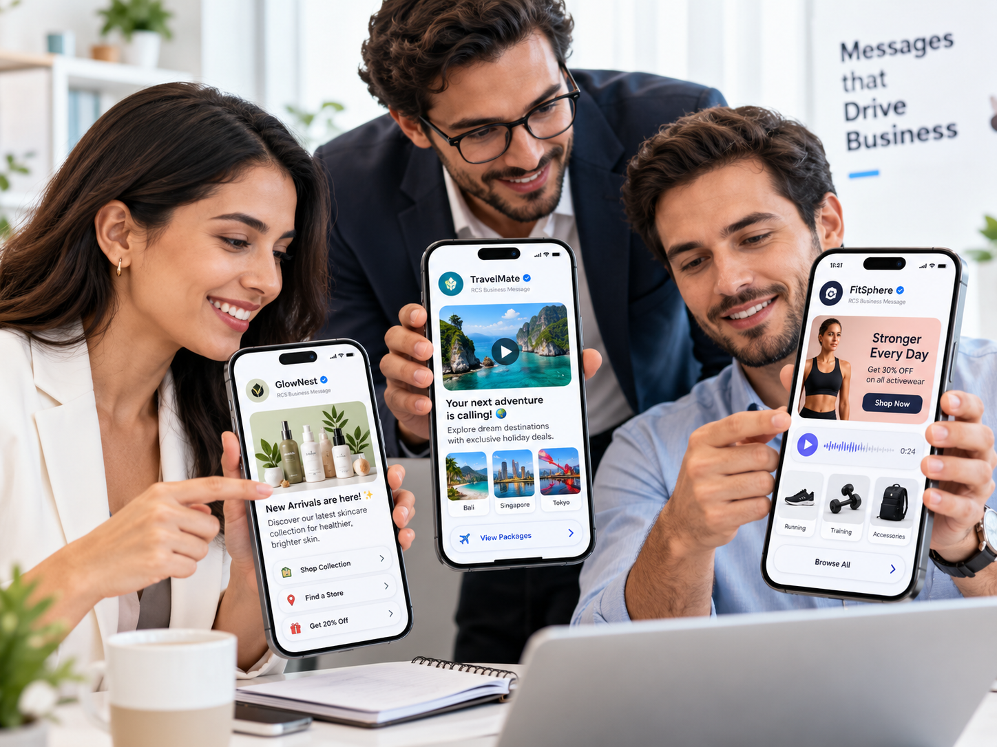 Bulk RCS SMS Service